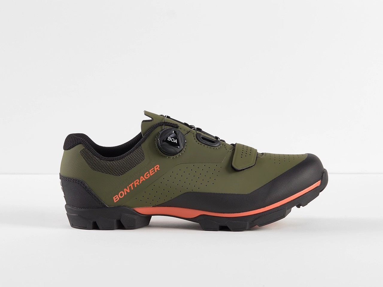 Boty BONTRAGER Foray MTB olive orange